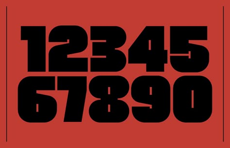 Bulk is a extra bold display typeface designed by DR-Foundry. Bold Number Fonts, Typography Numbers, Numbers Typography, Number Font, Number Fonts, Fonts Creative, Display Typeface, Tattoo Font, Font Typography