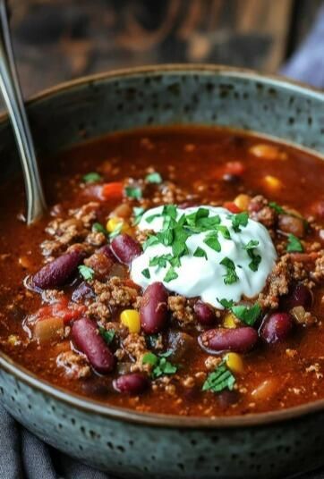 Cowboy Chilli Recipes, Cowboy Chilli, Perfect Grilled Burgers, Chicken Orzo Pasta, Southwest Chili, Ultimate Chicken Casserole, Cowboy Chili, Family Dessert Recipes, Meatless Chili