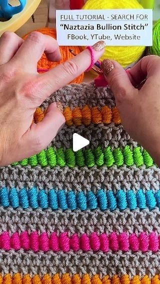 Yarn Embroidery, Crochet Hack, Crochet Dog Sweater, Crochet Stitches Diagram, Shell Stitch, Crochet Videos Tutorials, Double Crochet Stitch, 3d Texture, Crochet Bag Pattern