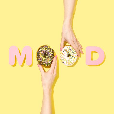 Monday Donut Mood — Amy Shamblen Creative Art Direction Advertising, Art Direction Photography, Colorful Photography, Photography Art Direction, Food Graphic Design, Poster Layout, Foto Art, Creative Ads, Ideas Creative