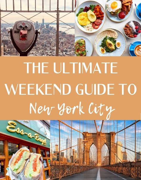 The BEST things to do, see and eat during a weekend in NYC. From the best restaurants, rooftops and attractions, to everything you need to know. Weekend In New York City, Little Italy Nyc, Weekend In New York, Nyc Itinerary, Vacay Ideas, Nyc Travel Guide, Weekend In Nyc, Nyc Travel, York Travel