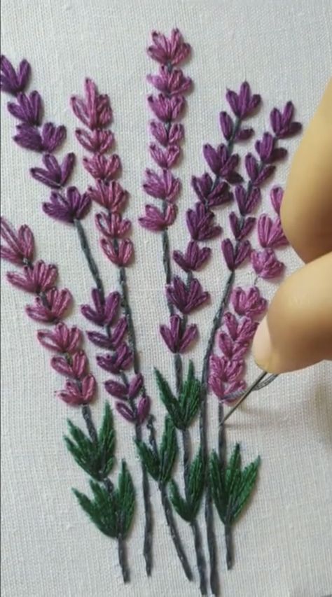 Embroidery Patterns Sketch, Embroidery Ring Decor Wall Art, Latest Embroidery Designs For Suits, Embroidery Ring Decor, Embroidery Rose Tutorial, Free Embroidery Designs Downloads, Lazy Daisy Embroidery Design, Lavender Embroidery Pattern, Lavender Flower Embroidery