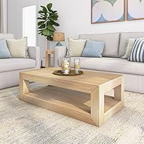 Center Table With Storage, Wood Craftsmanship, Coffee Table With Shelf, Floor Shelf, Table For Small Space, Table For Living Room, Coffee Table Rectangle, Living Room Organization, Solid Wood Flooring