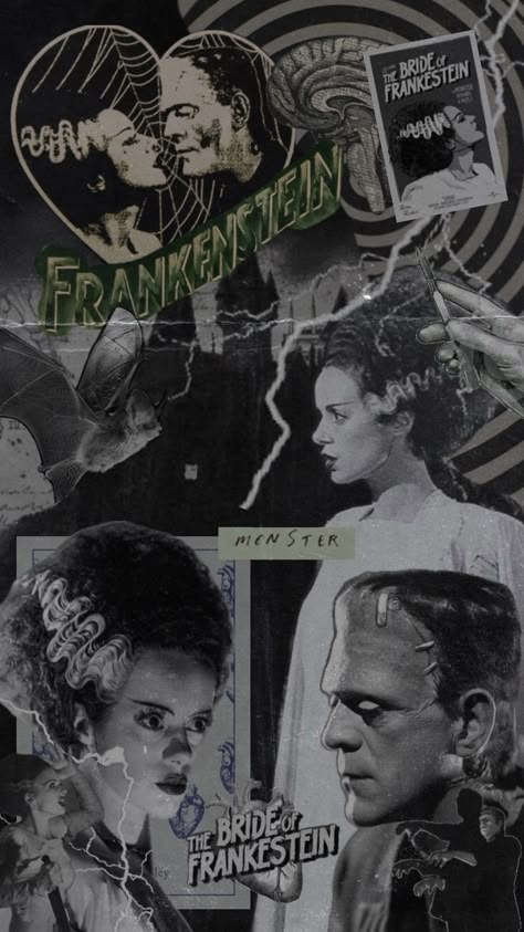 Monsters Aesthetic, Spooky Wallpaper, Frankenstein Art, Monster Horror, Halloween Wallpaper Iphone Backgrounds, Free Wallpaper Backgrounds, Halloween Wallpaper Cute, Stranger Things Quote, Scary Wallpaper