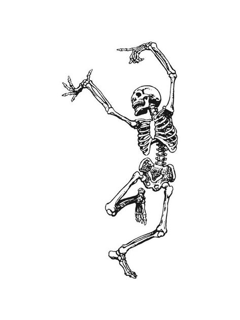 Skeleton Dancing, Skeleton Tattoos, Greek Tattoos, Dancing Skeleton, Poke Tattoo, Poster Photo, Jewelry Tattoo, Dream Tattoos, Matching Tattoos