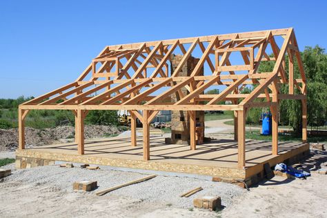 Cook Timberframe Co | Woestman Cabin Project Viking Longhouse, Timber Frame Cottage, Timber Frame Plans, Timber Frame Pavilion, Timber Frame Cabin, Timber Frame Joinery, Timber Frame Design, Viking House, Timber Frame Barn