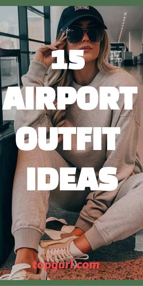 Get ready to travel in style and comfort with our top airport outfit ideas that promise to elevate your journey. Airport Style Aesthetic, Boho Airport Outfit, Model Airport Outfit, Cute Airport Outfit Summer, Comfy Cute Airport Outfit, Indian Airport Outfit, Travel Girl Aesthetic Airport, Matching Loungewear Set, Comfortable Airport Outfit