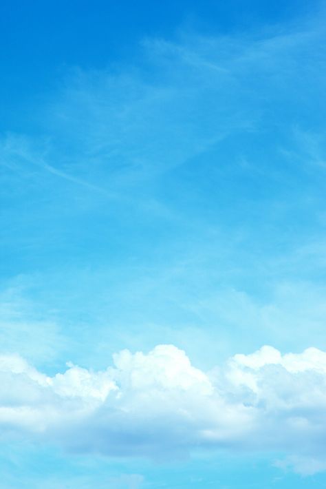 Blue sky Sky Textures, Blue Sky Photography, Blue Sky Wallpaper, Background Search, Blue Sky Clouds, Sky Pictures, Sky Background, 背景 シンプル, White Clouds