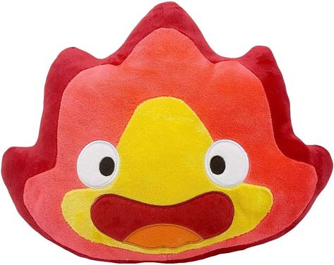 Amazon.com: Yasswete 11.8 inch Calcifer Plush Small Flame Padded Throw Pillow,Plush Creative Toy for Kids : Toys & Games Calcifer Plush, Howls Moving Castle Cosplay, Creative Toys For Kids, Totoro Plush, Fire Demon, Pillow Plush, Toy For Kids, Kawaii Design, Preschool Toys