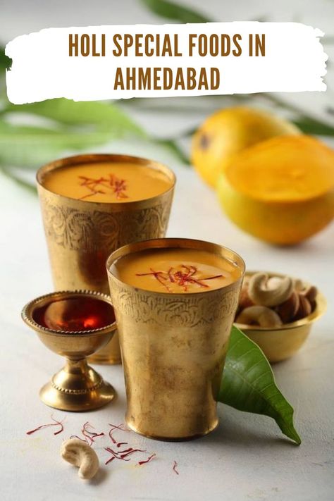 Thandai Photography, Hotel Recipes, Easy Mango Recipes, Thandai Recipes, Recipes Mango, Holi Special, Recipes Summer, Mango Recipes, Indian Desserts