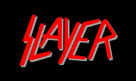 Rockband Logos, Tom Araya, Jeff Hanneman, Reign In Blood, Edgy Fonts, Metal Band Logos, Slayer Band, Rock Band Logos, Album Sleeves