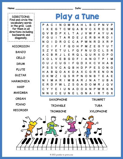 Music Worksheets For Kids Printables, Music Word Search, Music Vocabulary, Music Activities For Kids, Music Class Activities, Summer Programs, Music Lessons For Kids, Music Worksheets, Music Words