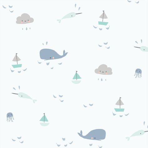 Animal Parade, Kids Background, Baby Painting, 背景 シンプル, Vintage Typography, Baby Art, Baby Design, Kids Wallpaper, Modern Fabric