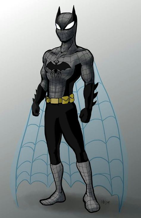 Batman Spiderman Fusion, Amalgam Characters, Spider Man And Batman, Flashpoint Batman, Spiderman And Batman, Fusion Characters, Batman Marvel, Dc Comics Vs Marvel, Spider Venom