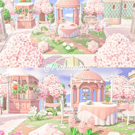 Afternoon Tea Party✨️🩷 • • • • • • • {Tags}🎀 #animalcrossingnewhorizons #acnh #animalcrossingobsessed #acnhhhp #animalcrossingnewhorizons #pink #coquette #pastel #acnhdesigns #acnhcommunity #acnhisland #pastel #kawaii #sanrioaesthetic #sanrio #pinksetup #animalcrossing #acnhdesign #あつ森 #あつまれどうぶつの森 Kawaii Island, Gaming Aesthetic, Pink Island, Afternoon Tea Party, Pastel Kawaii, Winter Fairy, Afternoon Tea Parties, Pink Coquette, New Animal Crossing