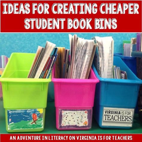 Using Student Book Bins in the Elementary Classroom Student Book Bins, Student Book Boxes, Classroom Desk, Book Bins, Book Boxes, Bank Check, Classroom Routines, Student Book, Blank Business Cards