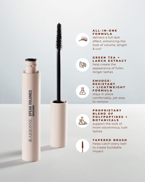 Arbonne Mascara, Buildable Mascara, Rapid Lash, Arbonne Makeup, Vegan Mascara, Full Lashes, Vegan Nutrition, Mascara Tips, Sensitive Eyes