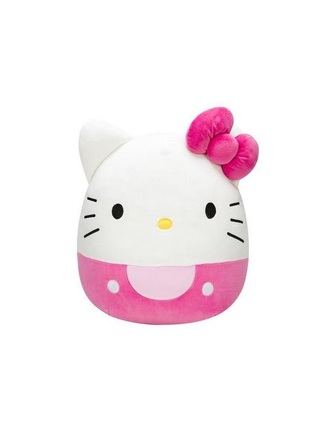 Squishmallows Hello Kitty Soft Toy 12 inch Pink | very.co.uk Obsessed Girlfriend, Hello Kitty Bedroom, Stitch Toy, Sleeping Animals, Toy Brand, Hello Kitty Plush, Hello Kitty Items, Unique Collectibles, Christmas Wishlist