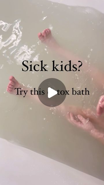 Toby Blais on Instagram: "Next time sickness hits your home, try this detox bath for a natural and holistic way to help your body feel better and flush out toxins.

For Kids:

• 1/2 cup magnesium flakes (or Epsom salt)
• 1 scoop bentonite clay
• 1–2 tablespoons apple cider vinegar (with mother)
• 3–4 drops eucalyptus essential oil

Soak for 15 minutes

For Adults:

• Double the above quantities.

Important Notes:

• If you have impaired kidney function or are pregnant, consult with your healthcare provider before using this bath
• We do not recommend this for children under 1 year old
• Bathe solo to avoid sharing toxins in the water, and always ensure you stay hydrated by drinking water before, during, and after the bath

Disclaimer:
This is what I personally do for my family, but I am no If You’re Sick Stay Home, Epson Salt Bath Soak, Detox Bath For Sickness Kids, Sick Bath Soak, Kids Detox Bath For Cold, Detox Baths For Women, Detox Bath Toxins, Detox Bath For Sickness, Diy Sitz Bath