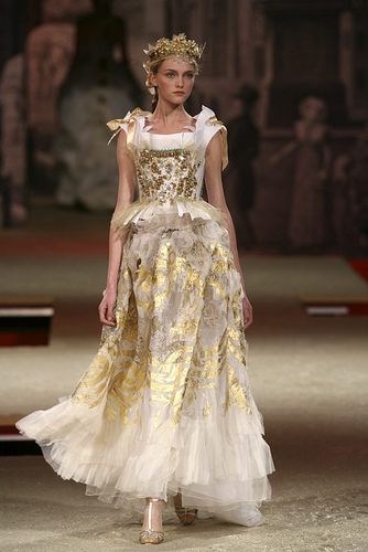 Christian Lacroix, Spring/Summer 2006, Couture Avant Garde Fashion Runway, Rodarte Runway, Christian Lacroix Haute Couture, Vlada Roslyakova, Georges Chakra, Elie Saab Spring, Collection Couture, Chanel Cruise, Atelier Versace