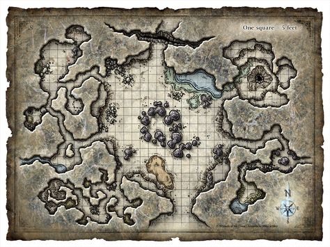 Into the Unknown (Digital) Storm Kings Thunder, Pathfinder Maps, Map Ideas, Battle Map, Dungeon Master's Guide, Storm King, Tabletop Rpg Maps, Dnd Maps, Adventure Map