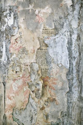 Layers of old wallpaper peeling away to reveal old newspaper underneath. Gcse Art Sketchbook, Peeling Paint, Old Newspaper, Old Wall, Gcse Art, A Level Art, Sketchbook Inspiration, Old Wallpaper, New Wall