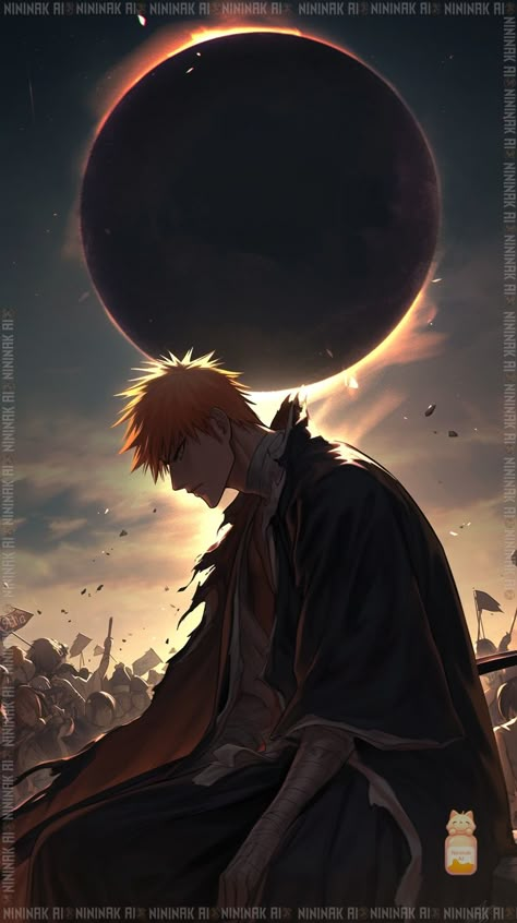 Ichigo Wallpaper, Ichigo Kurosaki Wallpaper, Bleached Hair Repair, Bleach Rukia, Bleach Pen, Witch Characters, Bleach Anime Ichigo, Bleach Anime Art, Kurosaki Ichigo