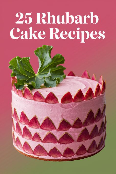 Looking for simple rhubarb cake recipes? You've come to the right place! This collection features easy-to-follow recipes for rhubarb cakes, perfect for any skill level. Discover delicious ideas for rhubarb breakfast cakes, rhubarb cake ideas for special occasions, and more.  These recipes are guaranteed to satisfy your sweet tooth and showcase the best of this seasonal ingredient. Recipes For Rhubarb, Rhubarb Breakfast, Rhubarb Crumble Cake, Rhubarb Cheesecake, Rhubarb Cake Recipes, Rhubarb Upside Down Cake, Breakfast Cakes, Rhubarb Cake, Baking Inspiration