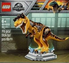 2018 Jurassic World 4000031-1: Exclusive T. rex Lego Jurassic Park, Jurassic World 2015, Lego Clones, Lego 4, Lego Jurassic, Lego Jurassic World, Pokemon Craft, Lego System, Jurassic World Dinosaurs