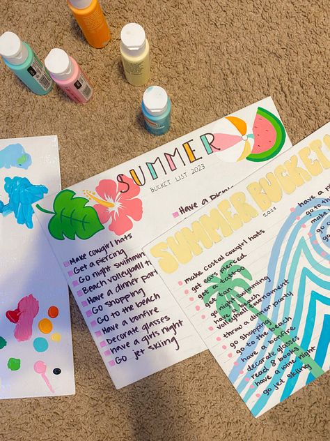 summer bucket list ideas Things To Draw Summer Vibes, Summer Bucket List Board Ideas, Summer Bucklist Poster, Summer Bucket List Inspo Poster, Summer Poster Bucket List, Summer Bucket List Ideas 2024 Poster, Diy Summer Bucket List Poster, Summer Bucket List 2024 Poster Board, Summer Bucket List Poster Ideas