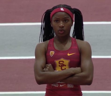 @ʟɪʟɢʟᴏɢɪʀʟ Track And Field Women, Track Season Aesthetic, Track Aesthetic Black Women, Athletics Track Aesthetic, Black Women Athletes, Track Girls Black, Track Anf Field Aesthetic, Women Olympic Athletes, Field Athletes