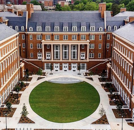 Terry College Of Business at the University of Georgia (UGA) Uga Housing, Georgia State University Dorm, Uga College Aesthetic, Creswell Dorm Uga, Innovation District, Georgia University, Future Collage, University Of North Georgia Dahlonega, Business University