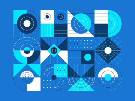 Geometric icon blue simple shape geometric illustration graphic design geometric design Geometric Graphic Design, Geometric Shapes Design, Geometric Illustration, Geometric Poster, Geometry Pattern, Geometric Pattern Design, Shape Geometric, Illustration Graphic, Geometric Graphic