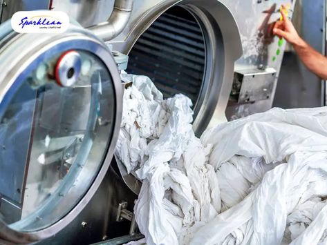 Streamline Your Business with Sparklean Laundry's Commercial Laundry Services Commercial Laundry Service, Fold Laundry, Laundry Business, Coin Laundry, Laundry Equipment, Commercial Laundry, Pickup And Delivery Service, Wash And Fold, Fresh Linen