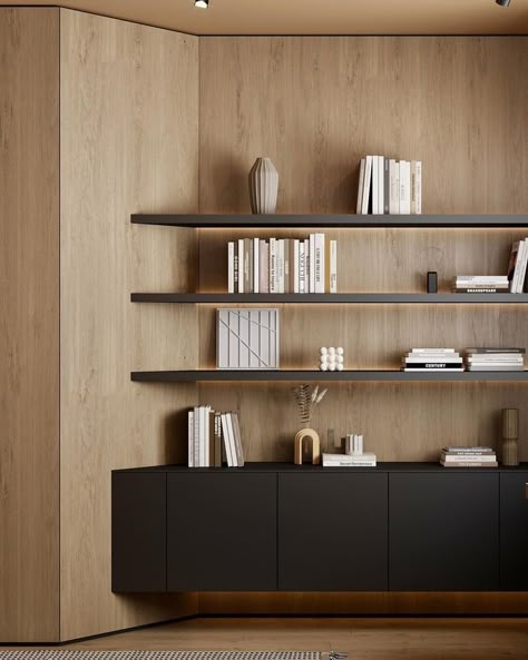 Bookshelves Styling, Ceo Office Design, Study Room Design, Living Tv, Cabinet Detailing, Joinery Design, Bookcase Design, Shelving Design, Workplace Design