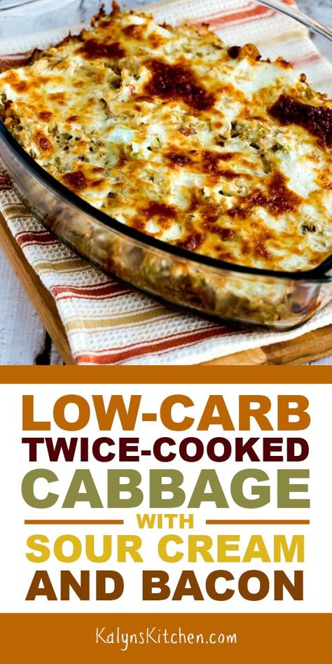 Bacon Cabbage, Tartiflette Recipe, Low Carb Low Fat Recipes, Cabbage And Bacon, Cooked Cabbage, Best Low Carb Recipes, Low Carb Sides, Low Carb Side Dishes, Keto Side Dishes