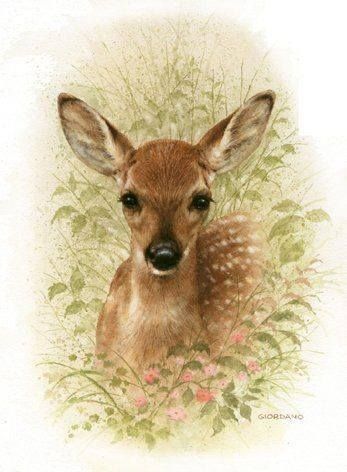 Deer wall art