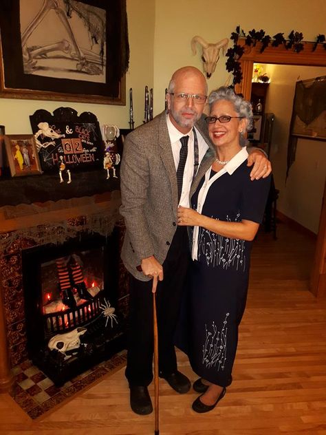 Old Folks Couple Costume - 2016 Halloween Fun! Halloween Idea, Old Married Couple, Couple Costume, Halloween 2016, Fall Activities, Couple Halloween, Autumn Activities, Couples Costumes, Married Couple