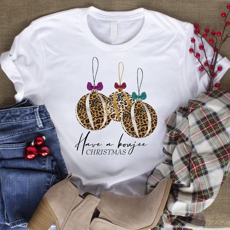 Holiday Family Photo Outfits, Boujee Christmas, Diy Christmas Shirts, Bauble Ornaments, Womens Christmas Shirts, Festive Collection, Christmas T Shirts, Family Tees, Creative Products