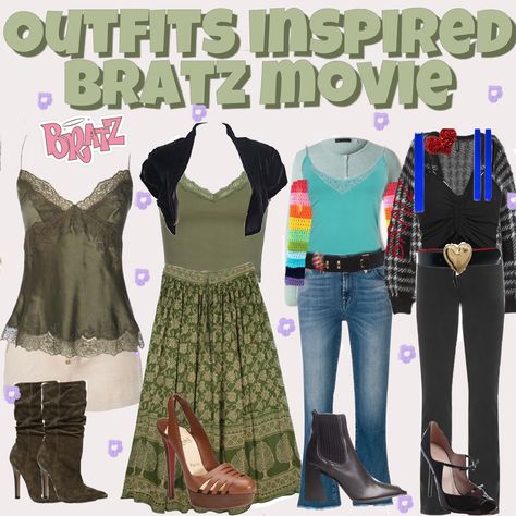 Bratz The Movie Outfits, Bratz Movie Outfits, Bratz The Movie, Bratz Movie, Movie Outfits, Tv Fashion, Movies Outfit, Fashion Tv, Fashion Styles