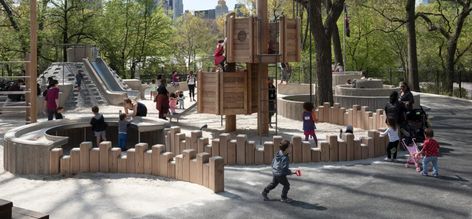 Adventure Playground | Central Park Conservancy Fox Landscape, Boat Pond, Play Scape, Belvedere Castle, Central Park Zoo, Playgrounds Architecture, Nyc Central Park, Children's Play Area, Adventure Playground