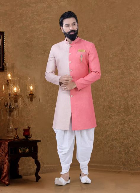 #foilprintworkkurta #ceremonialkurta #greycolourkurta Sherwani With Dhoti, Western Outfits For Men, Chelsea Boots Outfit, Mens Sherwani, Celebrity Gowns, Sherwani For Men, Indian Bridal Wear, Ghagra Choli, Latest Sarees