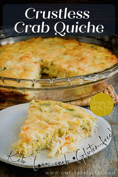 Crab Brunch Recipes, Crab Quiche Recipes Crustless, Seafood Breakfast Recipes, Keto Crab Recipes, Low Carb Seafood Recipes, Crab Quiche Recipes, Crustless Crab Quiche, Easter Appetizers Ideas, Crab Dinner Recipes