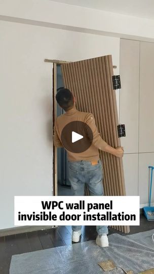 Wpc Wall Panel Living Room, 2nd Floor Addition, Wpc Wall Panel, Invisible Doors, Room 2023, Hidden Rooms, Global Supply Chain, Shared Reading, Small Porches