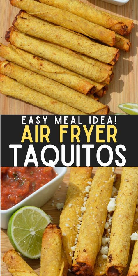 Corn Taquitos Air Fryer, 7/11 Taquitos Recipe, Air Fryer Taquitos Corn Tortillas, Airfry Taquito, Ground Turkey Taquitos Air Fryer, Easy Homemade Taquitos, Pork Taquitos Air Fryer, Beef Taquitos Recipe Air Fryer, Crispitos In Air Fryer