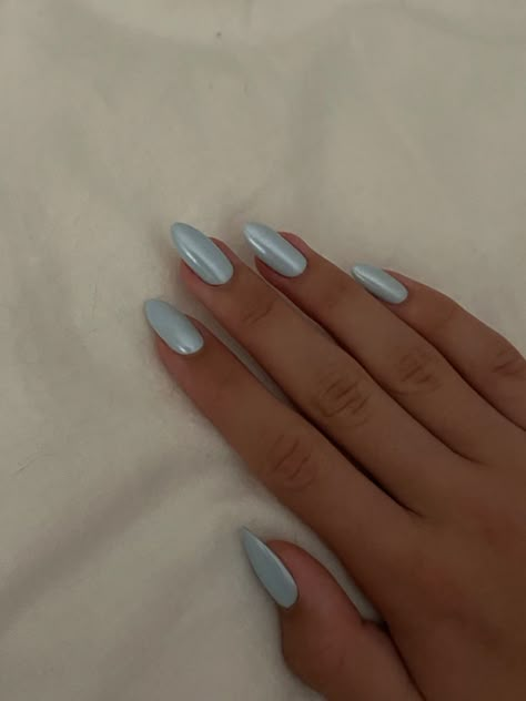 Blue Chrome Nails, Kutek Disney, Smink Inspiration, Makijaż Smokey Eye, Cute Summer Nails, Her Nails, Classy Nails, Fire Nails, Dream Nails