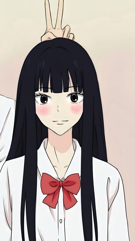 Sawako Fanart, Sawako Wallpaper, Sawako Icons, Sawako Kimi Ni Todoke, Profil Couple, Yandere Simulator Characters, Phone Wallpapers Vintage, Minimalist Makeup, Yandere Simulator