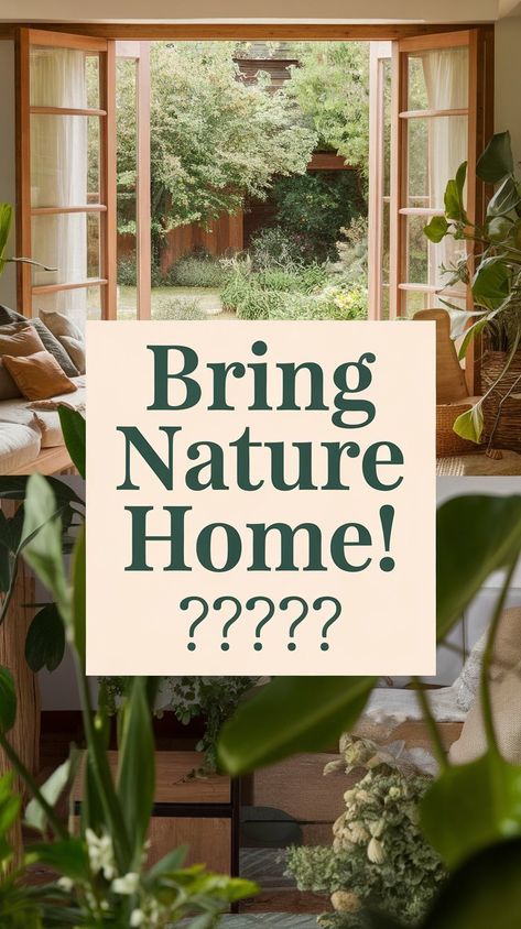 Love the outdoors but want it inside too? 🌿 Nature-inspired interiors are all the rage, blending lush greenery and earthy tones into your 70s Living Room or a Cottage Kitchen. Create the perfect blend of nature and home with green kitchen cabinets and aesthetic room decor that bring your dream house decor to life! #gg #homedesigninsider #nature-inspiredinteriors Biophilic Interior, 70s Living Room, Bring The Outdoors Inside, Green Kitchen Cabinets, Design Homes, Outdoors Inside, Inspired Interiors, Cottage Kitchen, Green Kitchen