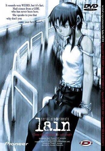 Experimental Lain, Sci Fi Anime, Blue Poster, 90s Anime, Room Posters, Visual Kei, Present Day, Anime Movies, Graphic Poster