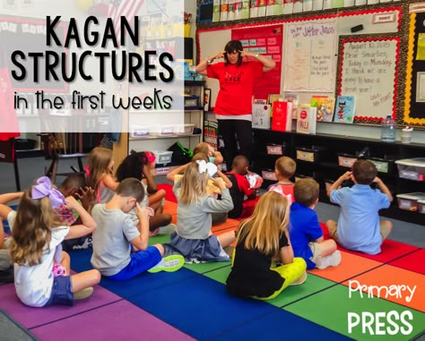 Kagan Seating Arrangement, Kagan Structures Kindergarten, Kagan Cooperative Learning, Kagan Strategies, Kagan Structures, Parent Orientation, Cooperative Learning Strategies, Kindergarten Organization, Kindergarten Classroom Management